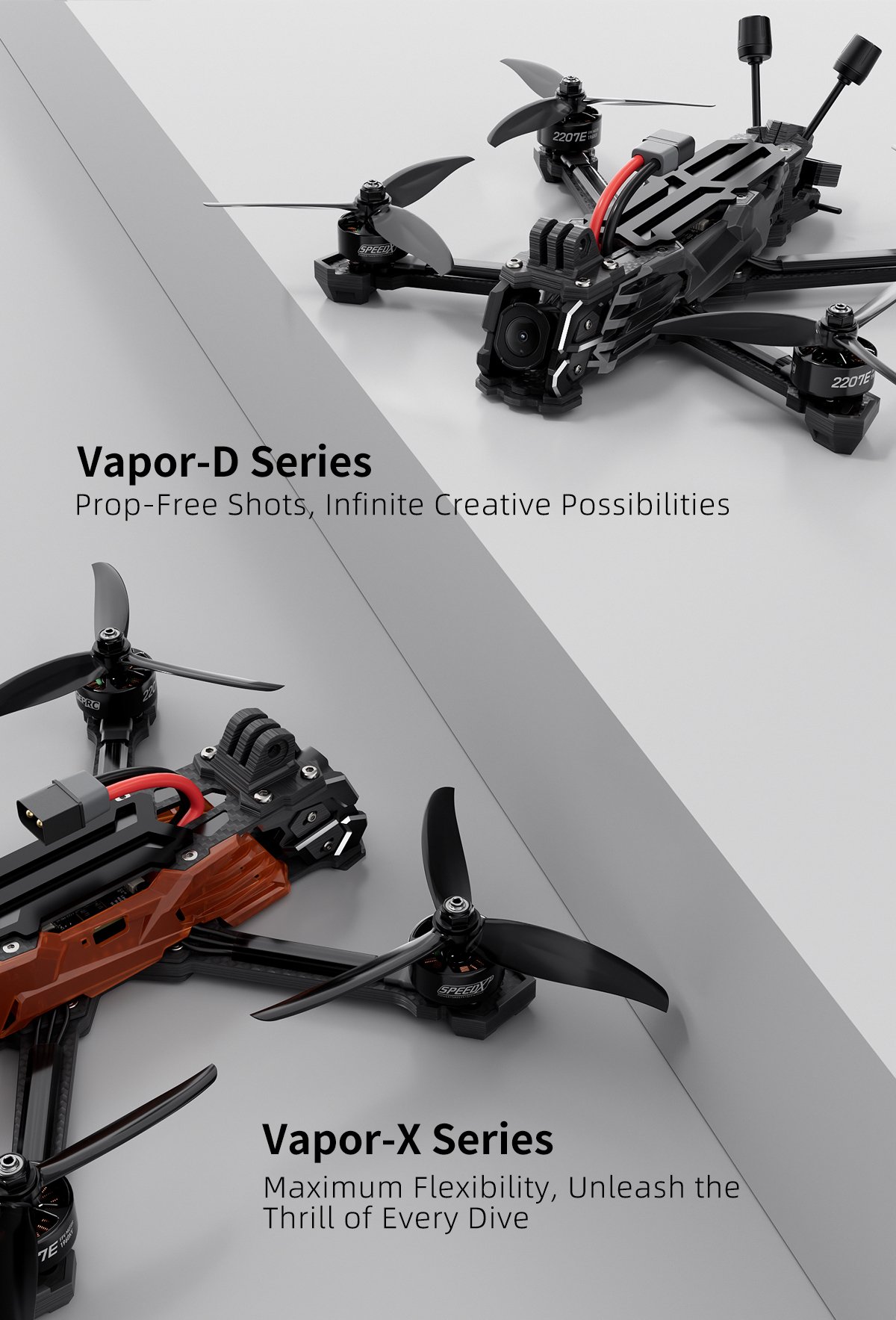 GEPRC Vapor-X5 HD DJI O4 Pro FPV Drone - PNP 12 - GEPRC