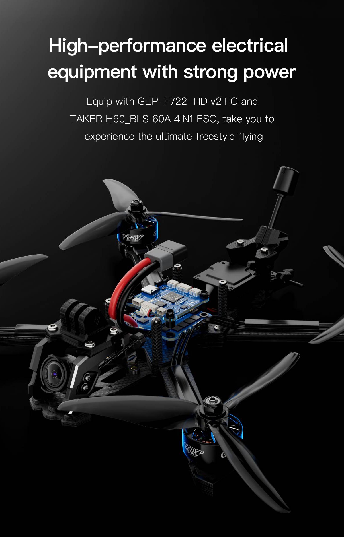 GEPRC Vapor-D5 Analog FPV Drone - PNP 12 - GEPRC