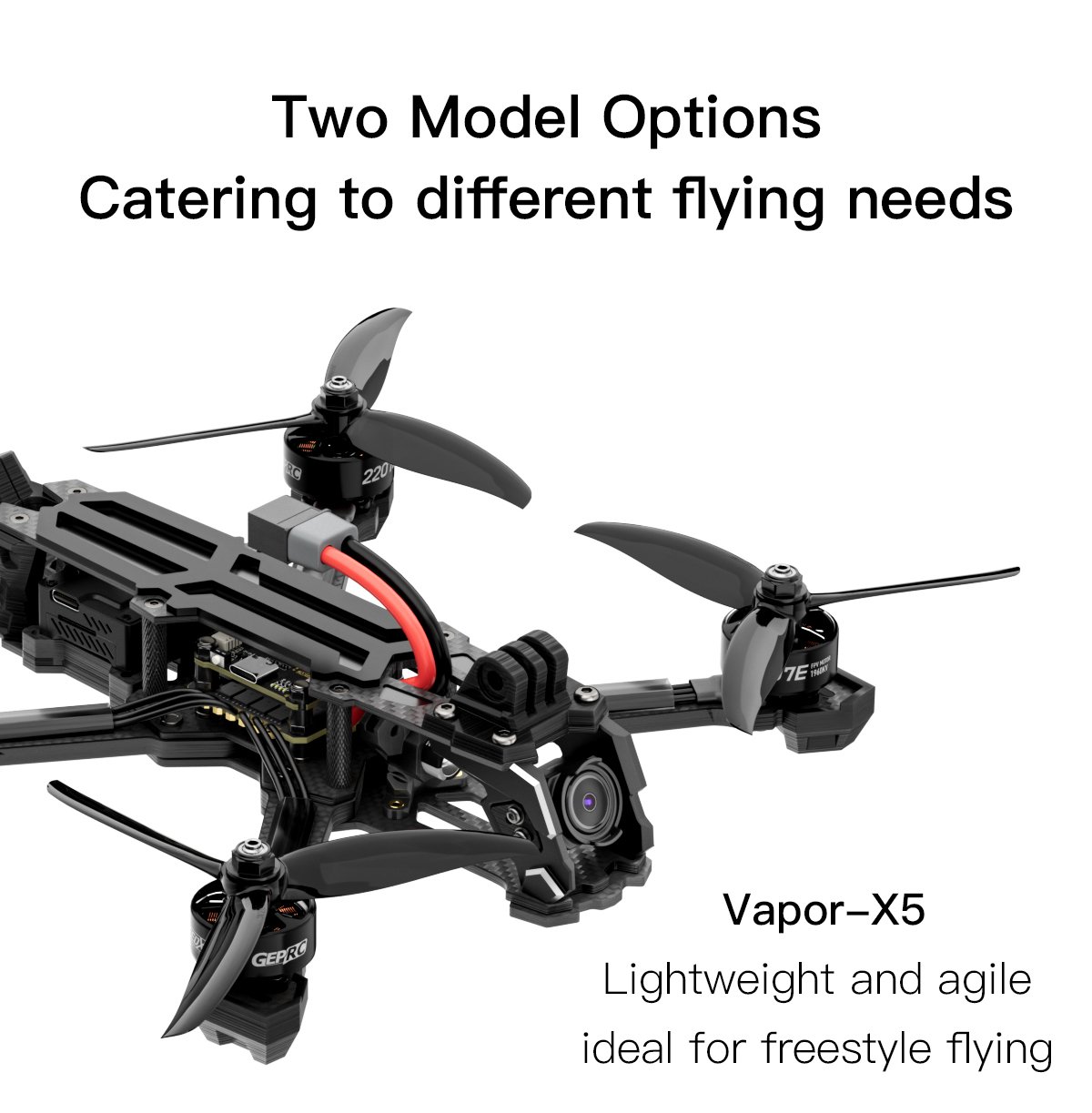 GEPRC Vapor-D5 Analog FPV Drone - PNP 17 - GEPRC