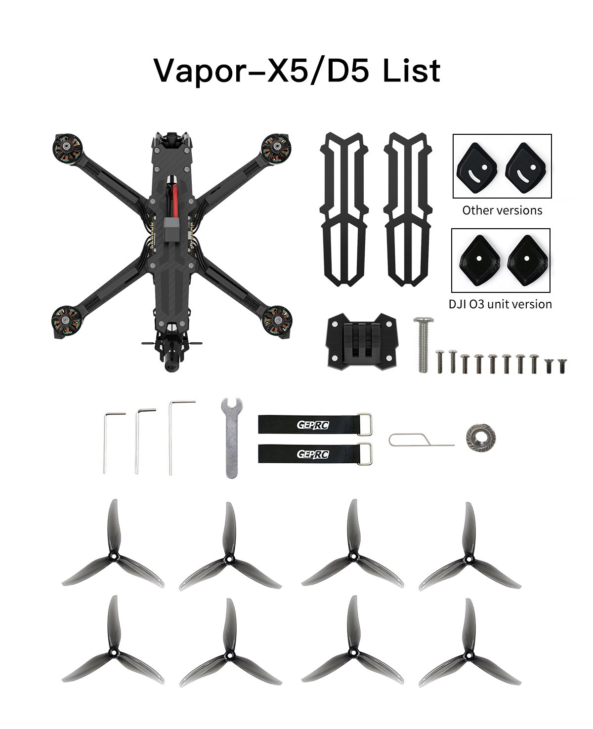 GEPRC Vapor-D5 Analog FPV Drone - PNP 23 - GEPRC