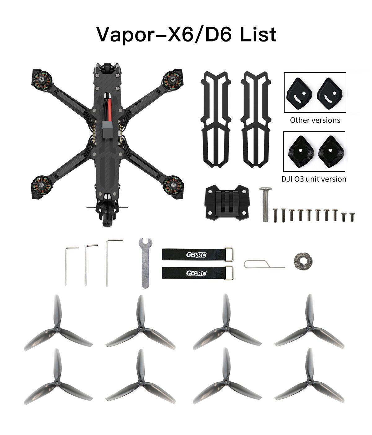 GEPRC Vapor-D5 Analog FPV Drone - PNP 24 - GEPRC