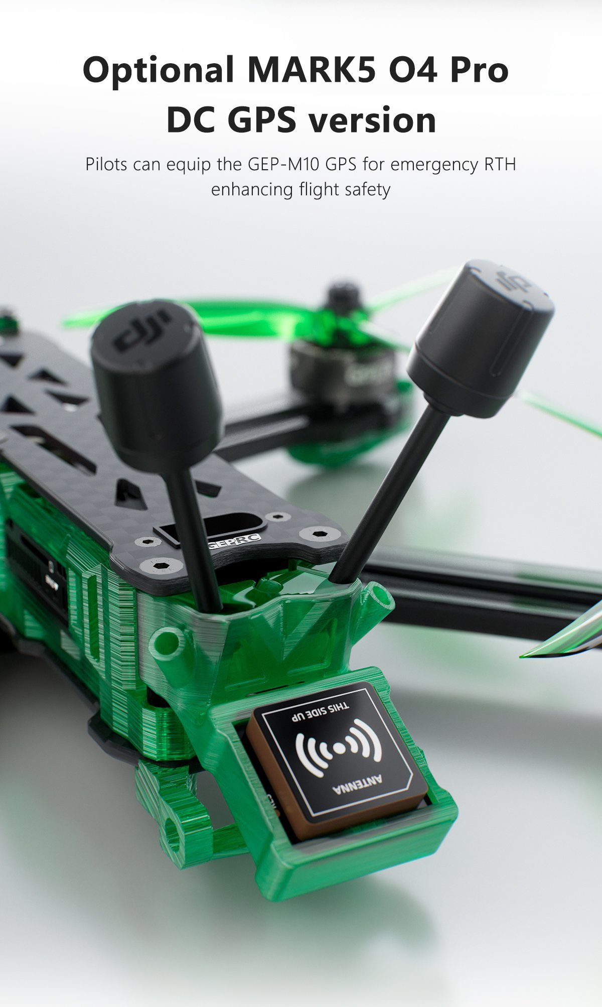 GEPRC MARK5 DJI O4 Pro Wide X FPV Drone - PNP 12 - GEPRC