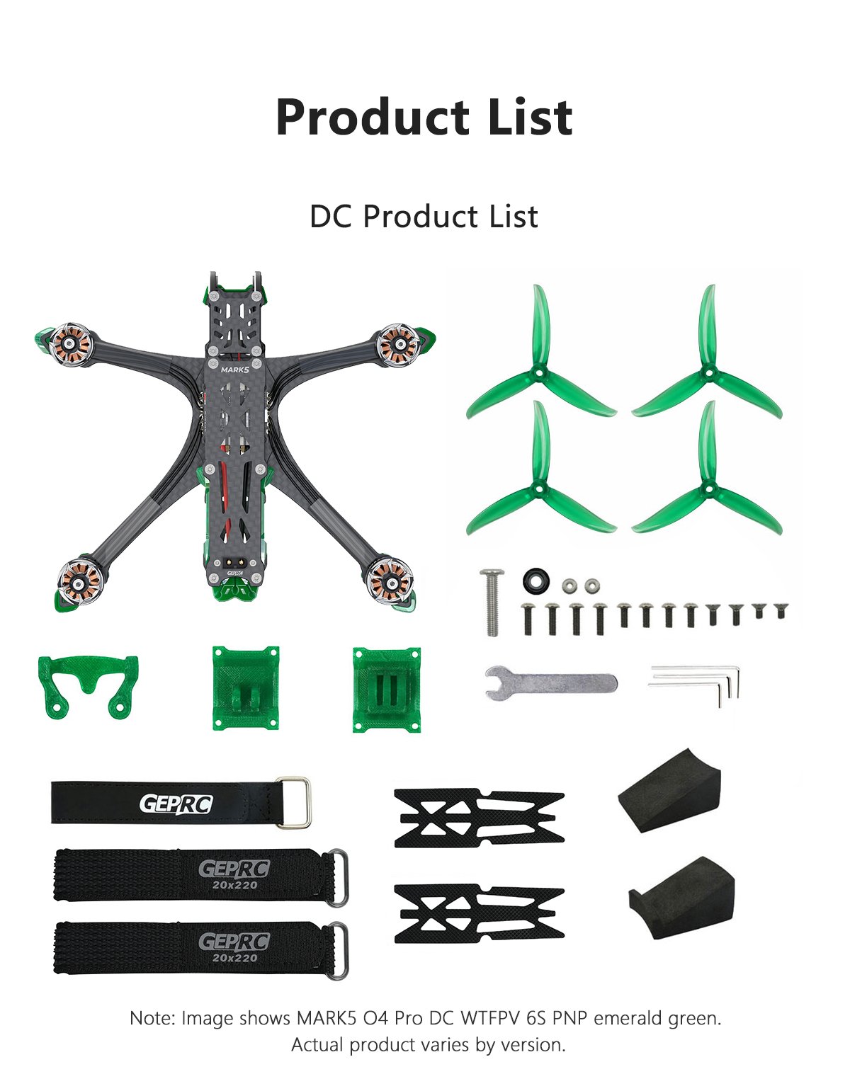 GEPRC MARK5 O4 Pro DC WTFPV Drone - PNP 15 - GEPRC