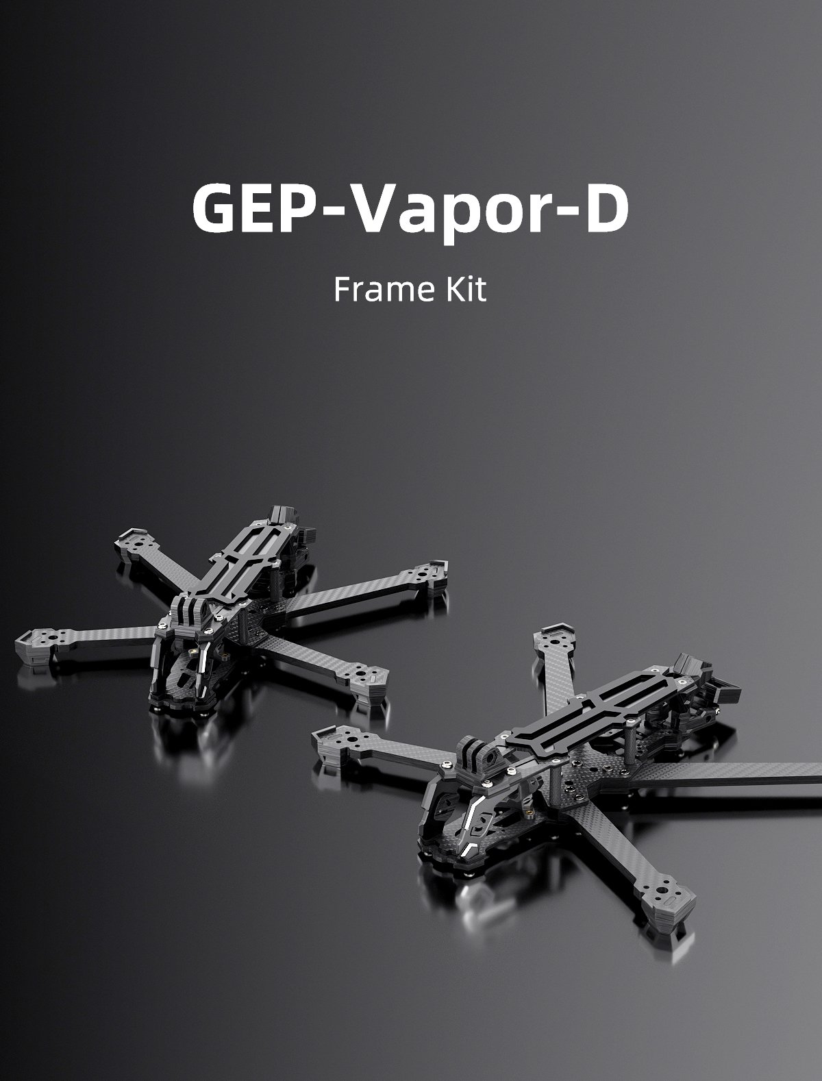 GEPRC Vapor D5 Frame Black 4 - GEPRC