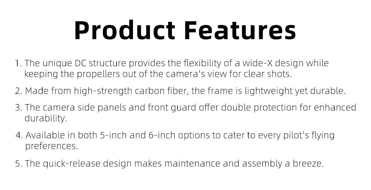 GEPRC Vapor D5 Frame Black 6 - GEPRC