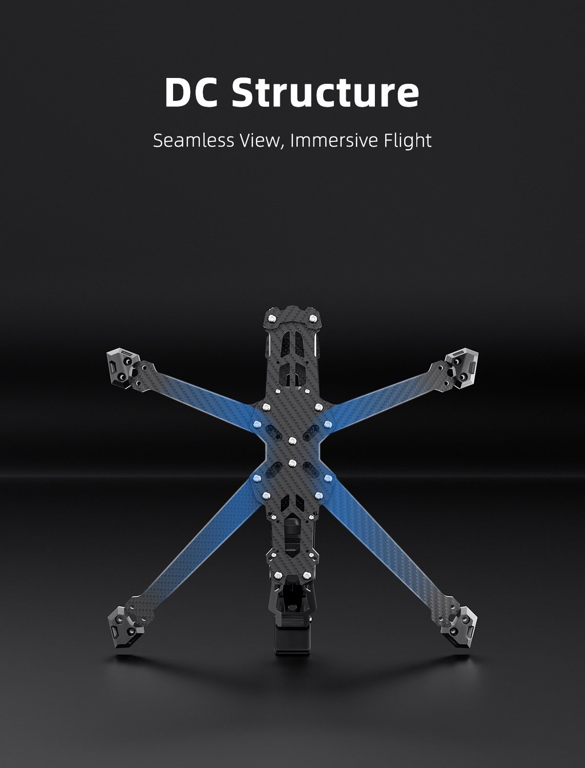 GEPRC Vapor D5 Frame Black 7 - GEPRC