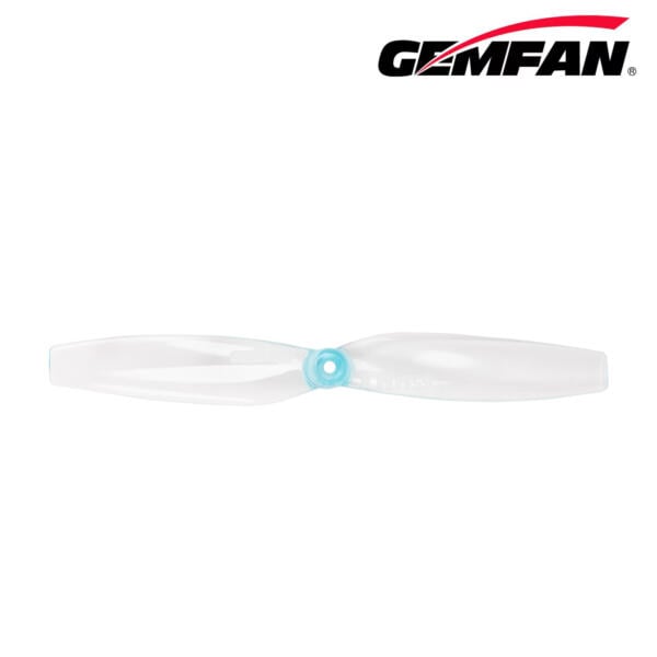 Gemfan Hurricane 2610 PC 2 Blade 1.4mm - Clear Blue - Image 2