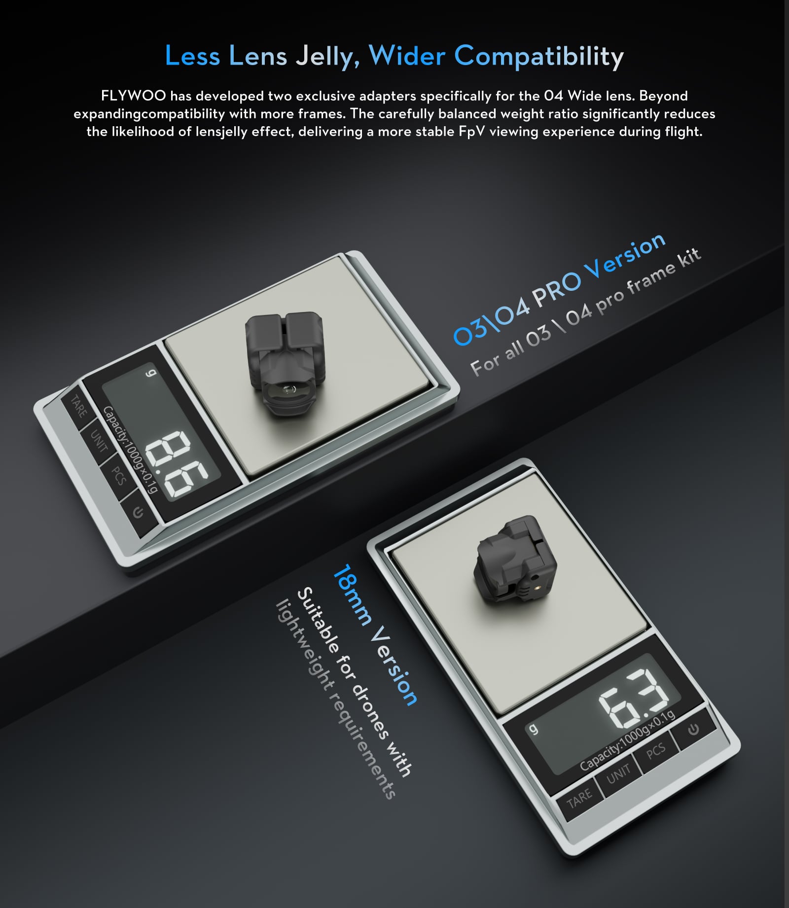 Flywoo O4 Wide Camera/ Lens Set 8 - Flywoo