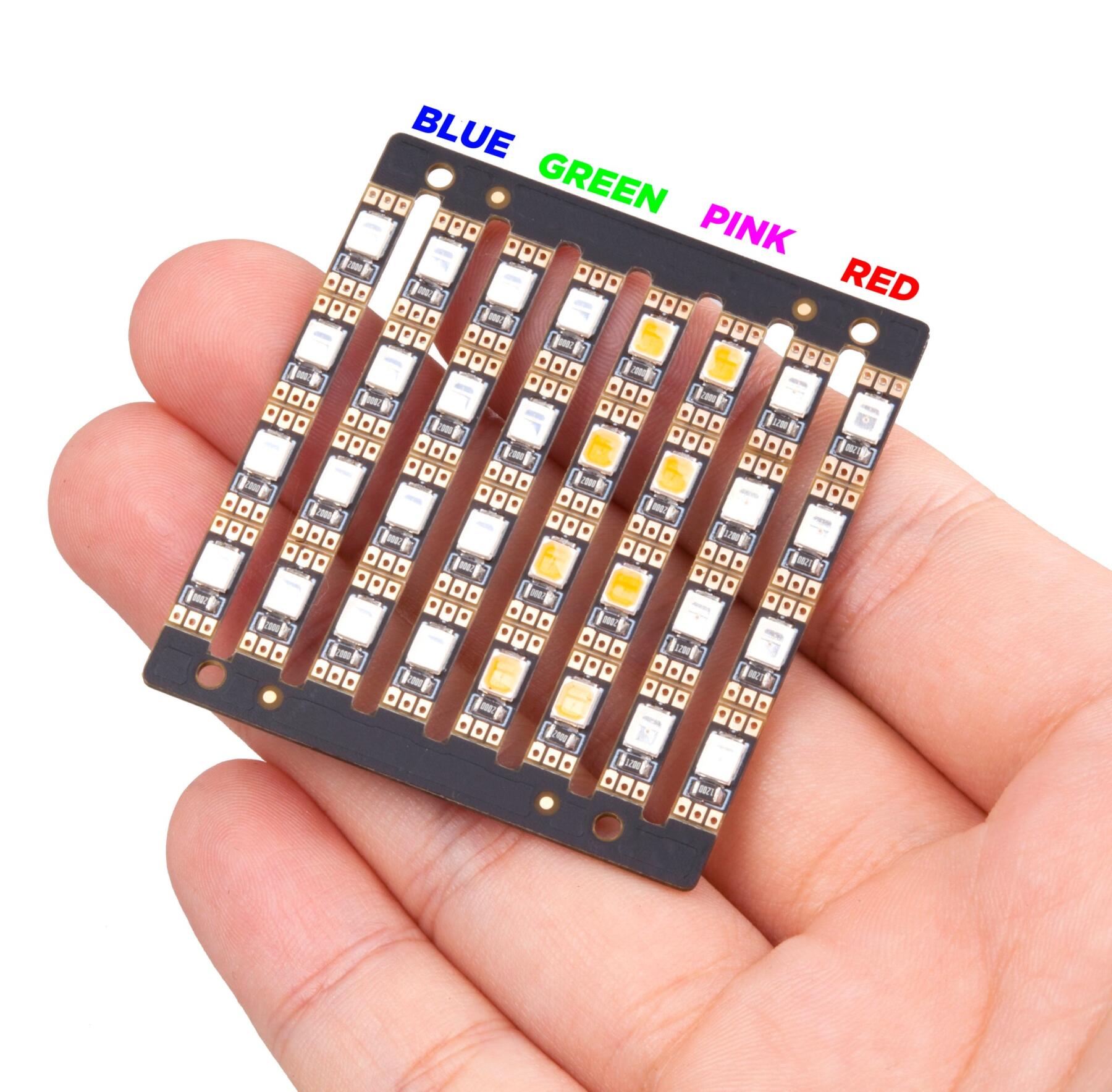 FLYWOO 4x10x1mm Frame Arm LED Board - 4 pcs - Pick Your Color 4 - Flywoo