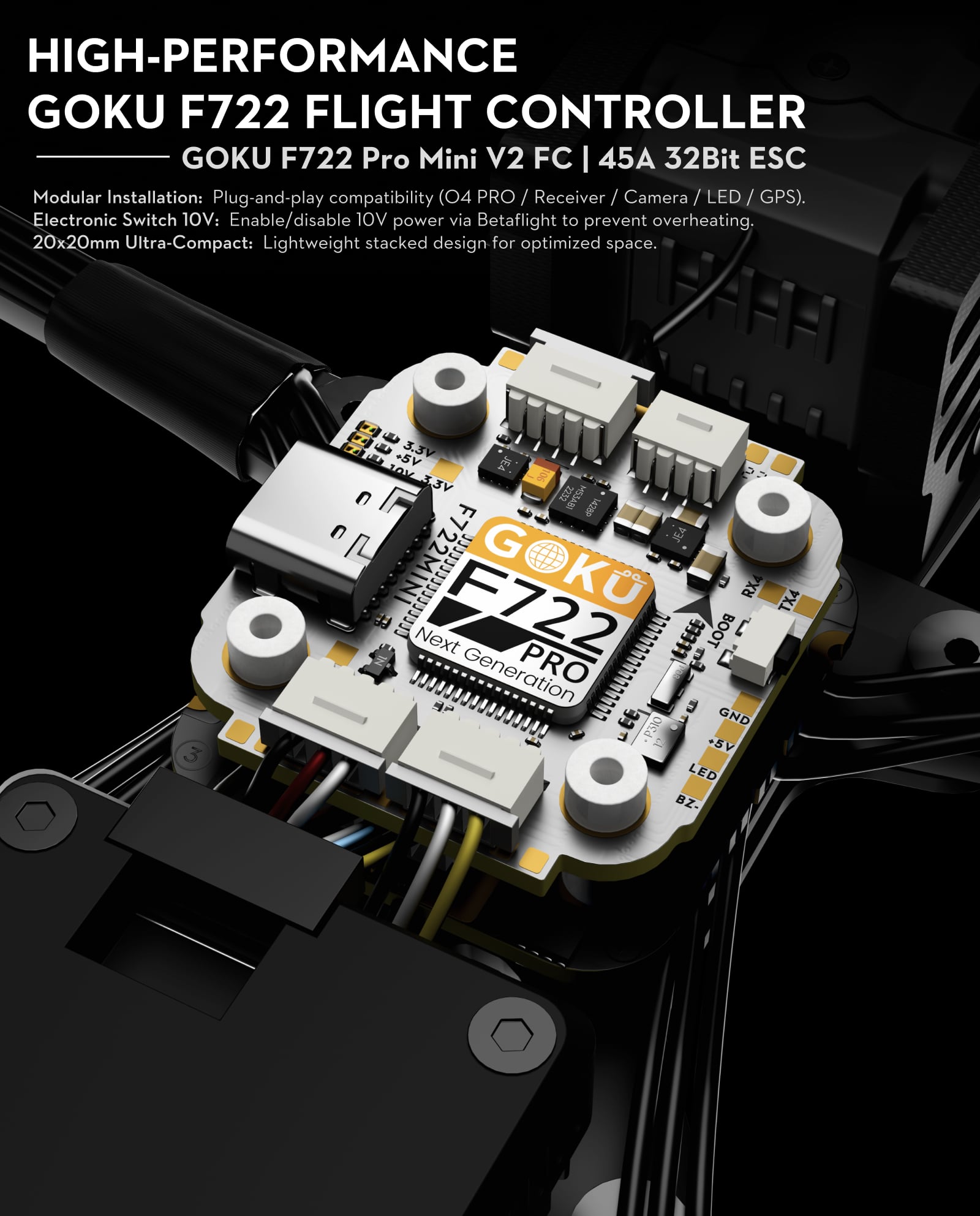 Flywoo Explorer LR HD DJI O4 Pro ELRS 14 Flywoo Explorer LR HD DJI O4 Pro ELRS 10 - Flywoo