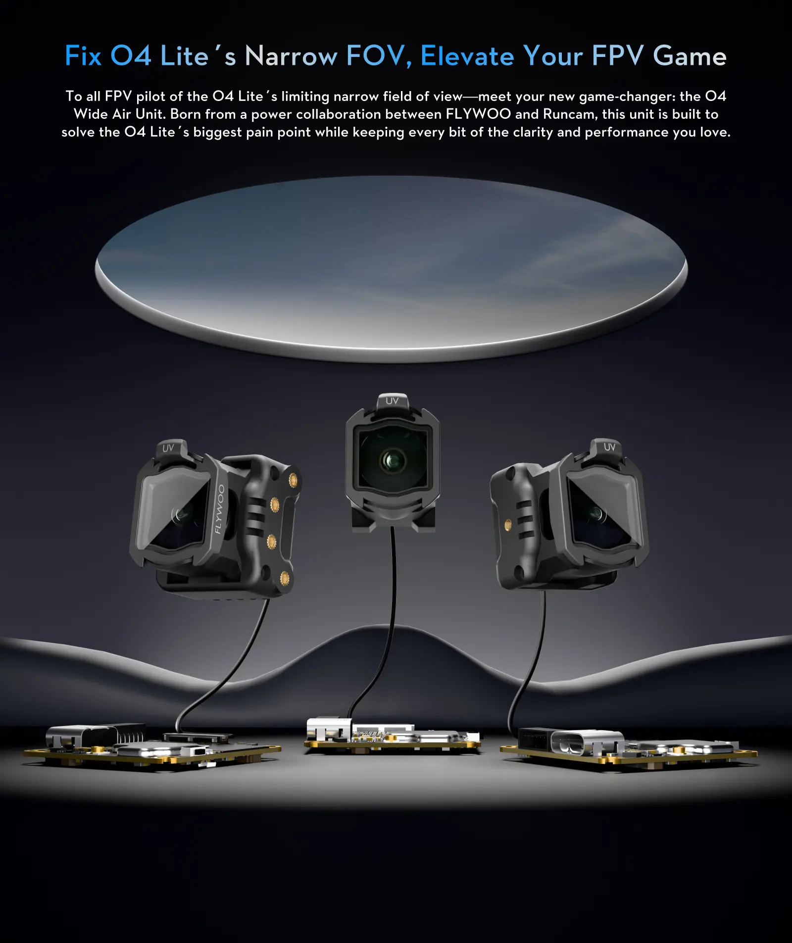 Flywoo O4 Wide Air Unit 3 - DJI