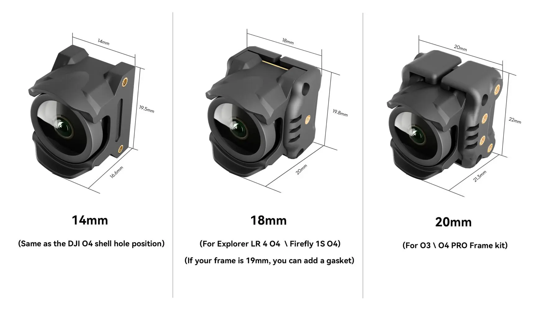 Flywoo O4 Wide Air Unit 9 - DJI