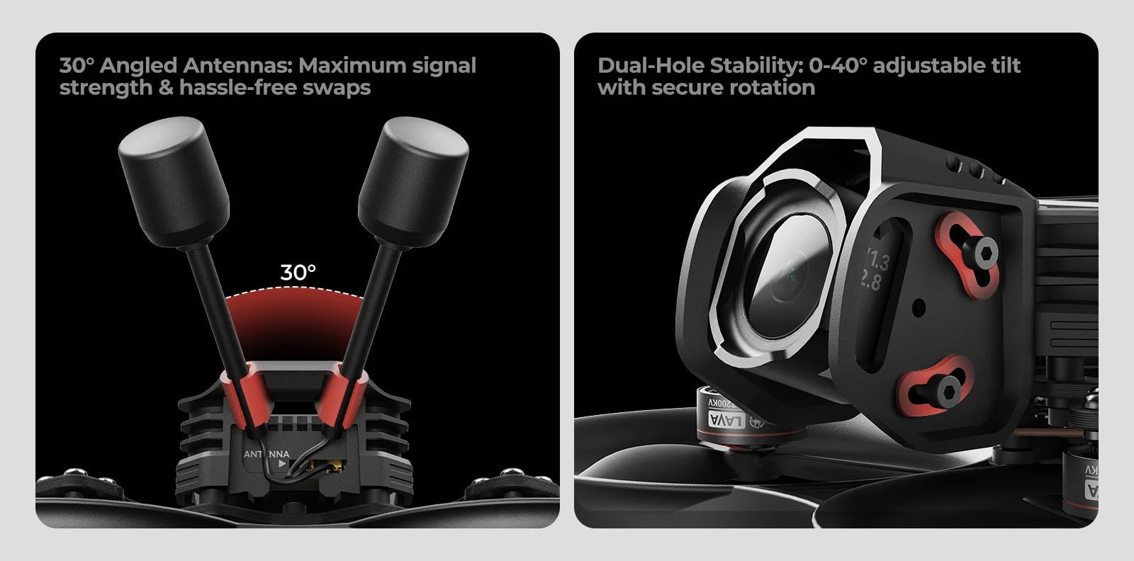 BetaFPV O4 PRO Air Unit Bracket for the Pavo20 Pro Frame (Pick Your Color) 5 BetaFPV O4 PRO Air Unit Bracket for the Pavo20 Pro Frame (Pick Your Color) 2 - BetaFPV