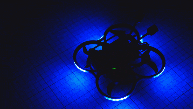 Pavo20 Pro II Brushless Whoop Quadcopter with NightFire RGB LED Strip