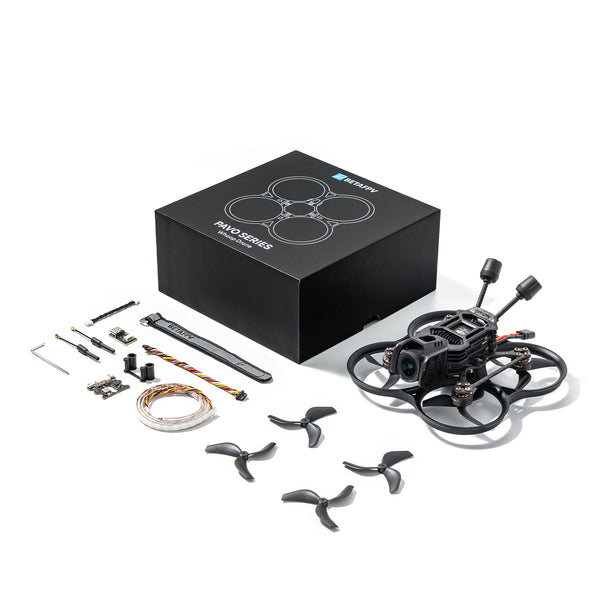BetaFPV Pavo20 Pro II O4 Brushless Whoop Quadcopter ELRS 2.4G 19 Pavo20 Pro II Brushless Whoop Quadcopter O4 Pro package