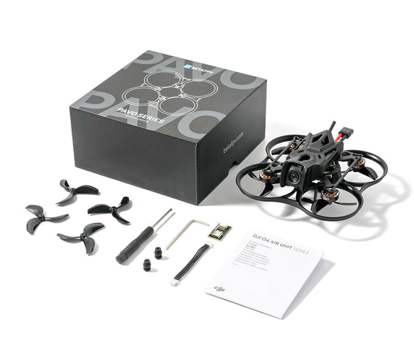 BetaFPV Pavo Pico II O4 Brushless Whoop Quadcopter ELRS 2.4G 22 Pavo Pico II Brushless Whoop Quadcopter O4 Version package