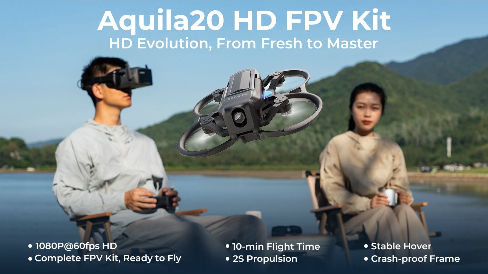 BetaFPV Aquila20 FPV Kit | Left Stick Throttle (Choose HD or Analog) 13 Aquila20 HD FPV Kit - HD Evolution