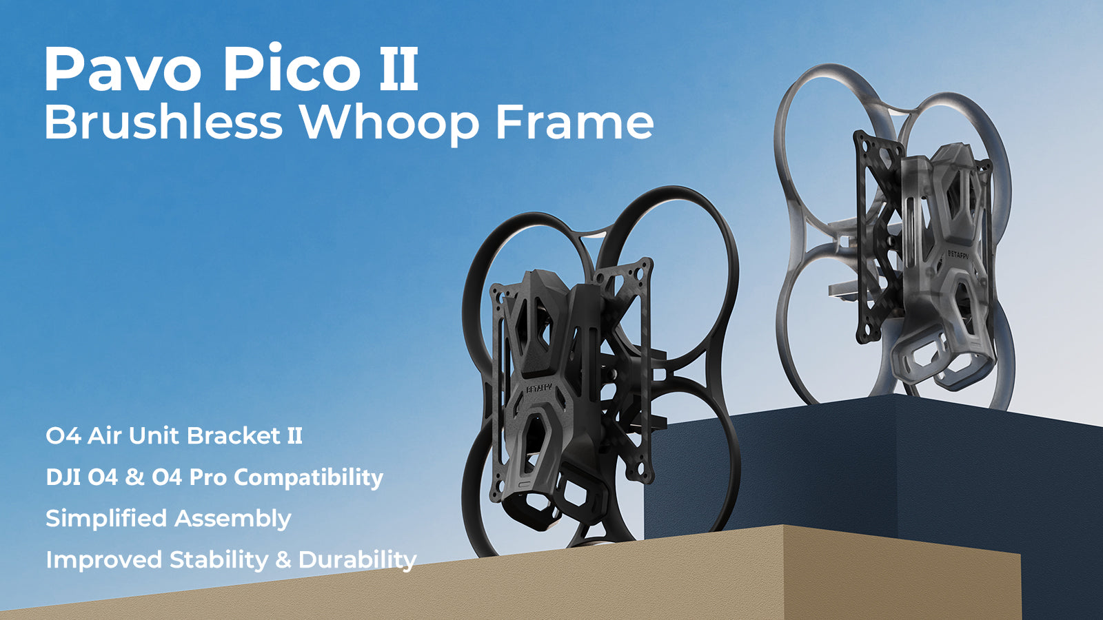 BetaFPV Pavo Pico II Brushless Whoop Frame 5 Pavo Pico II Brushless Whoop Frame