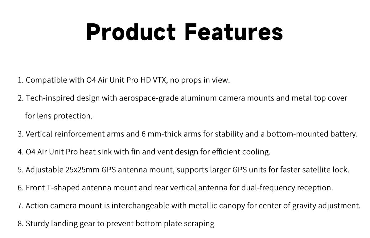 GEPRC GEP-MOZ7 V2 Frame 20 - GEPRC