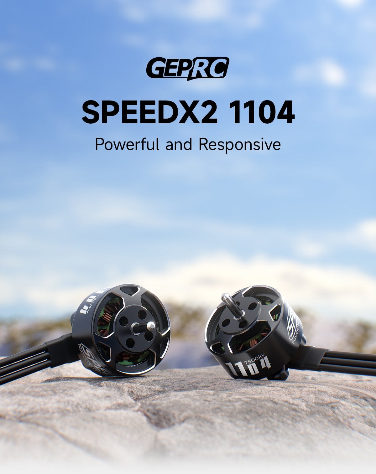 GEPRC SPEEDX2 1104 7500KV Motor 7 - GEPRC