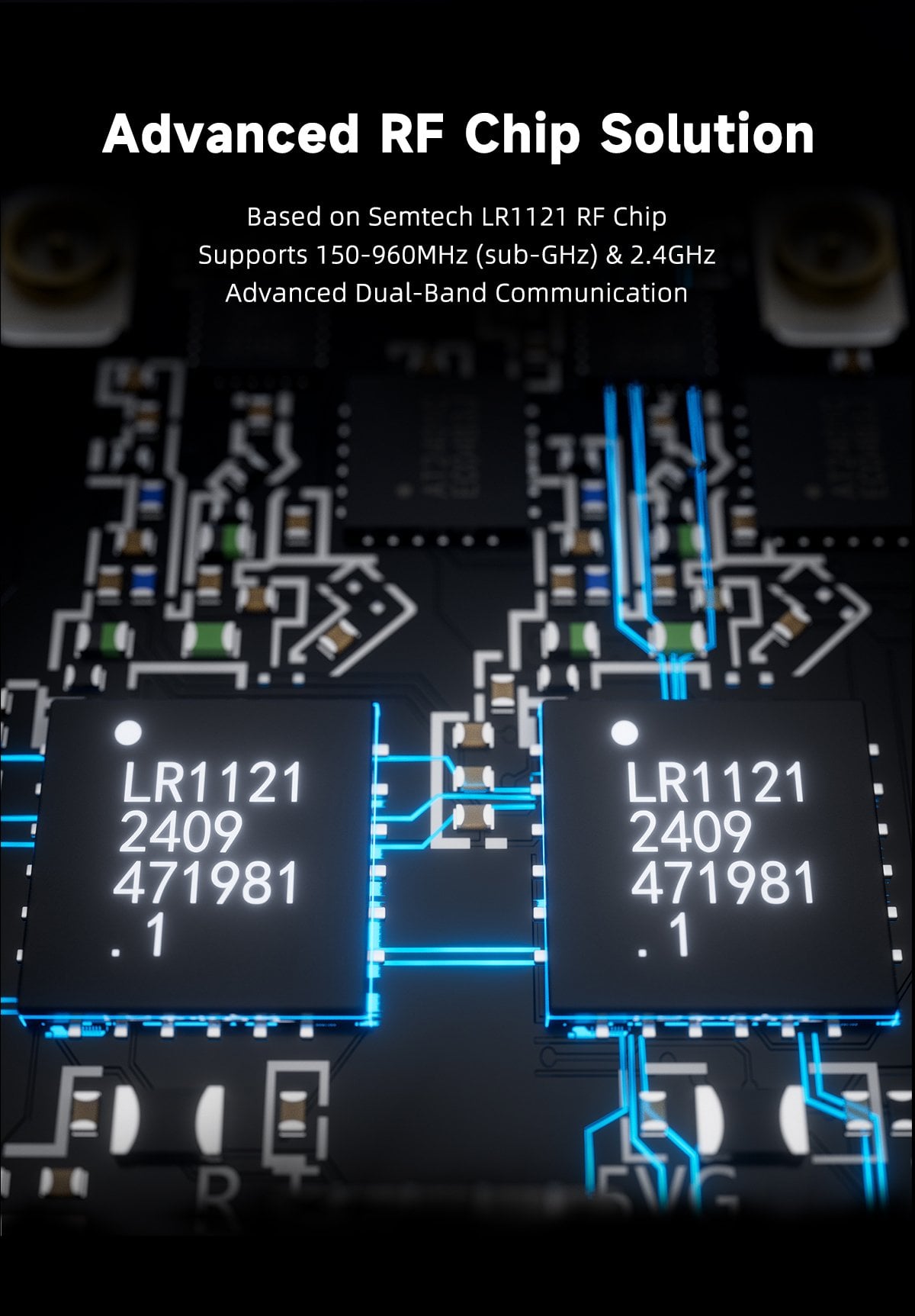 GEPRC ELRS 915M/2.4G C3 Gemini Xrossband Receiver 8 - GEPRC