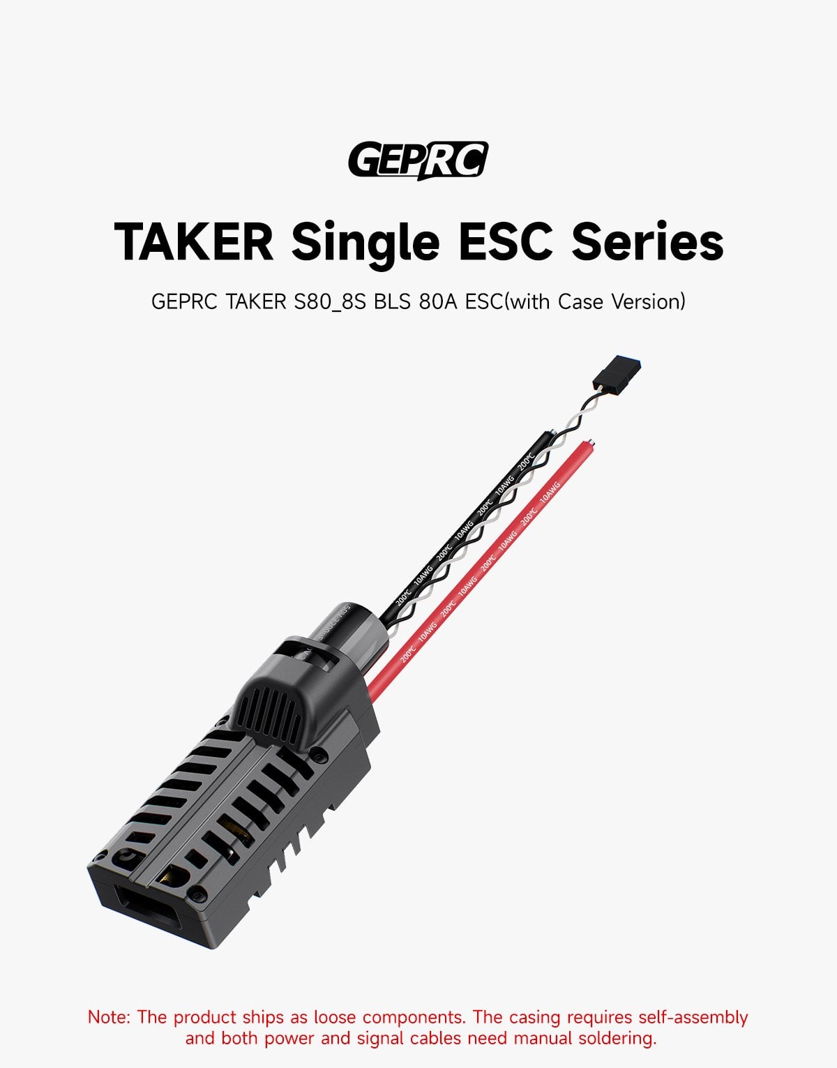 GEPRC TAKER S80 8S BLS 80A ESC 5 - GEPRC