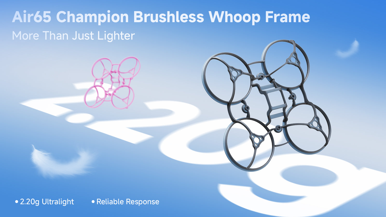 BetaFPV Air65 Champion Brushless Whoop Frame 5 Air65 Champion Brushless Whoop Frame