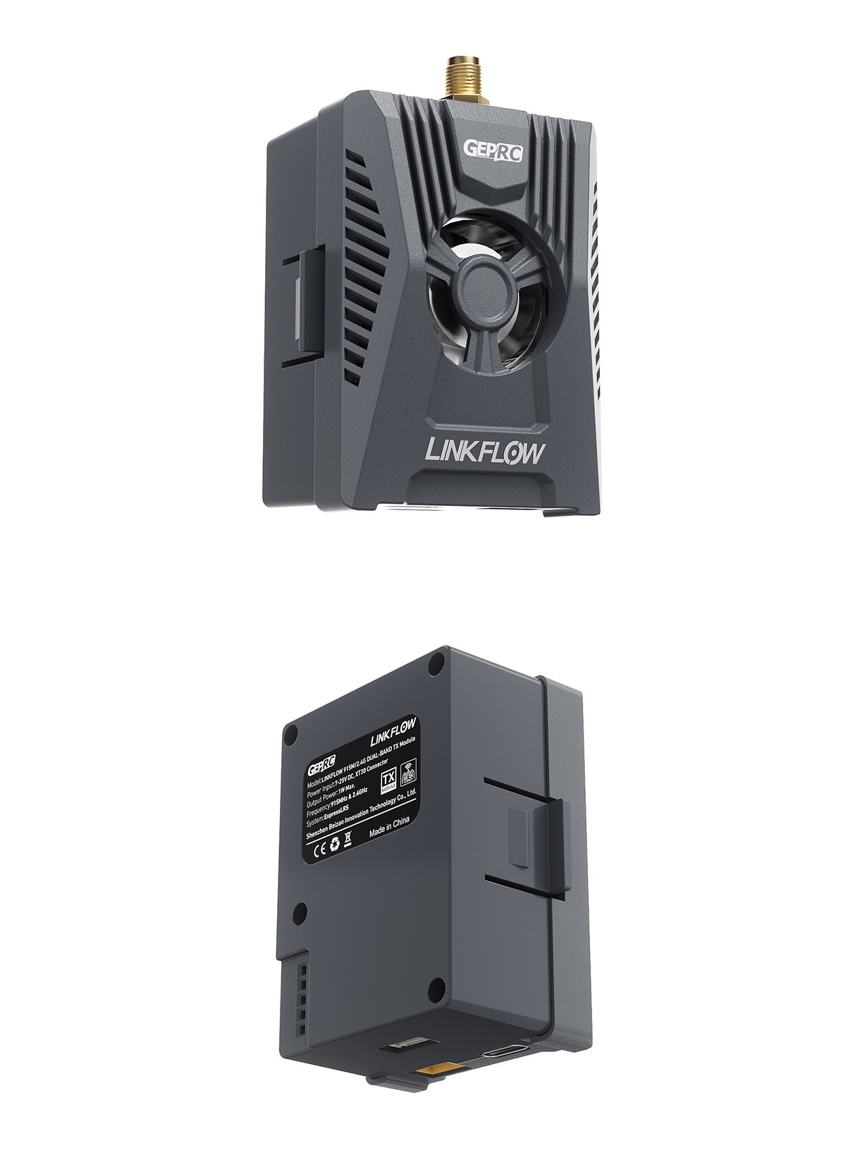 GEPRC LINKFLOW 915M/2.4G DUAL-BAND TX Module 18 - GEPRC