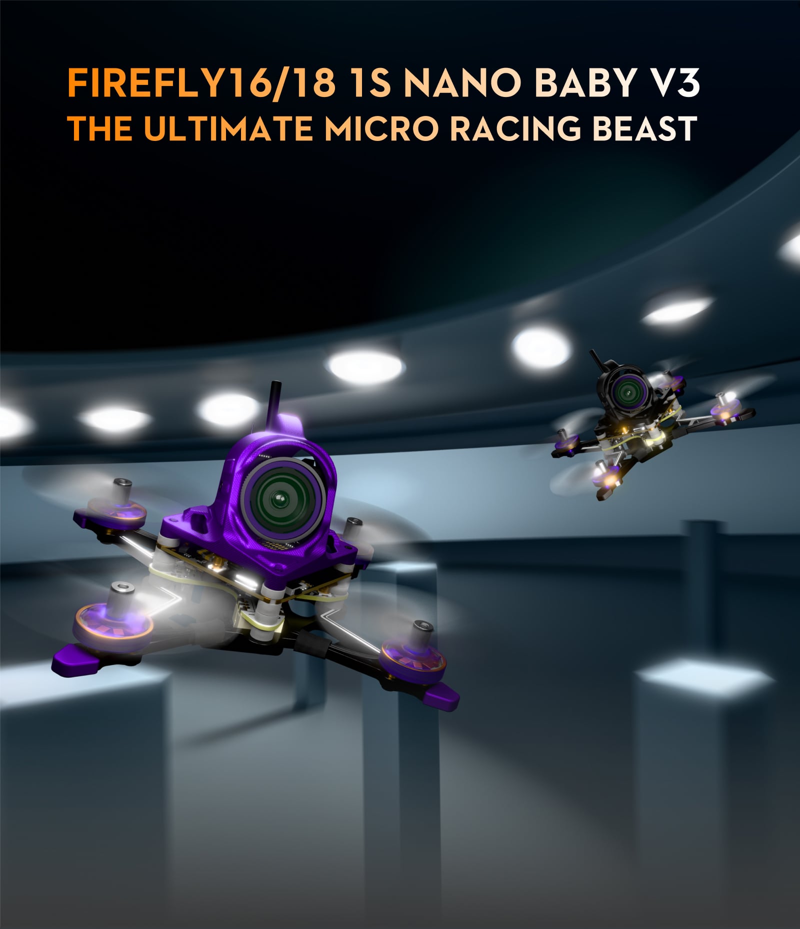 Flywoo Firefly16 1S Nano Baby V3 Analog ELRS 11 Flywoo Firefly16 1S Nano Baby V3 Analog ELRS 6 - Flywoo